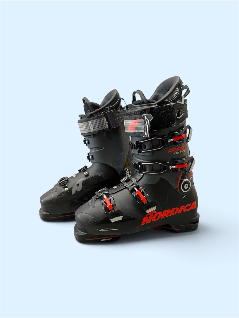 Nordica Kids Black and Red Performance Ski Boots